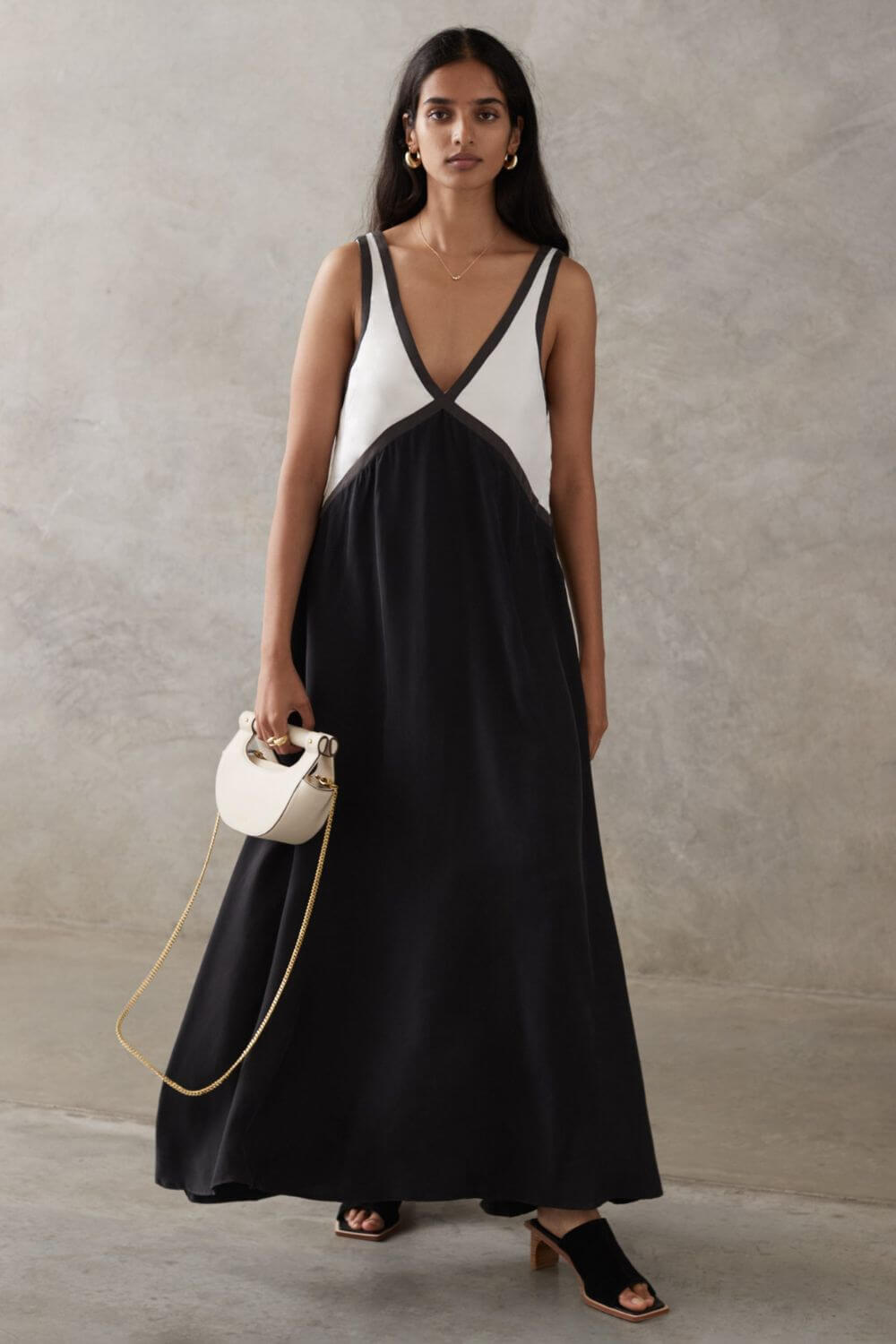 Loretta™ - Midikleid mit Velourseffekt
