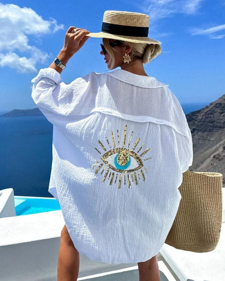 Zarela™ – Leichtes & Luxuriöses Perlen-Shirt